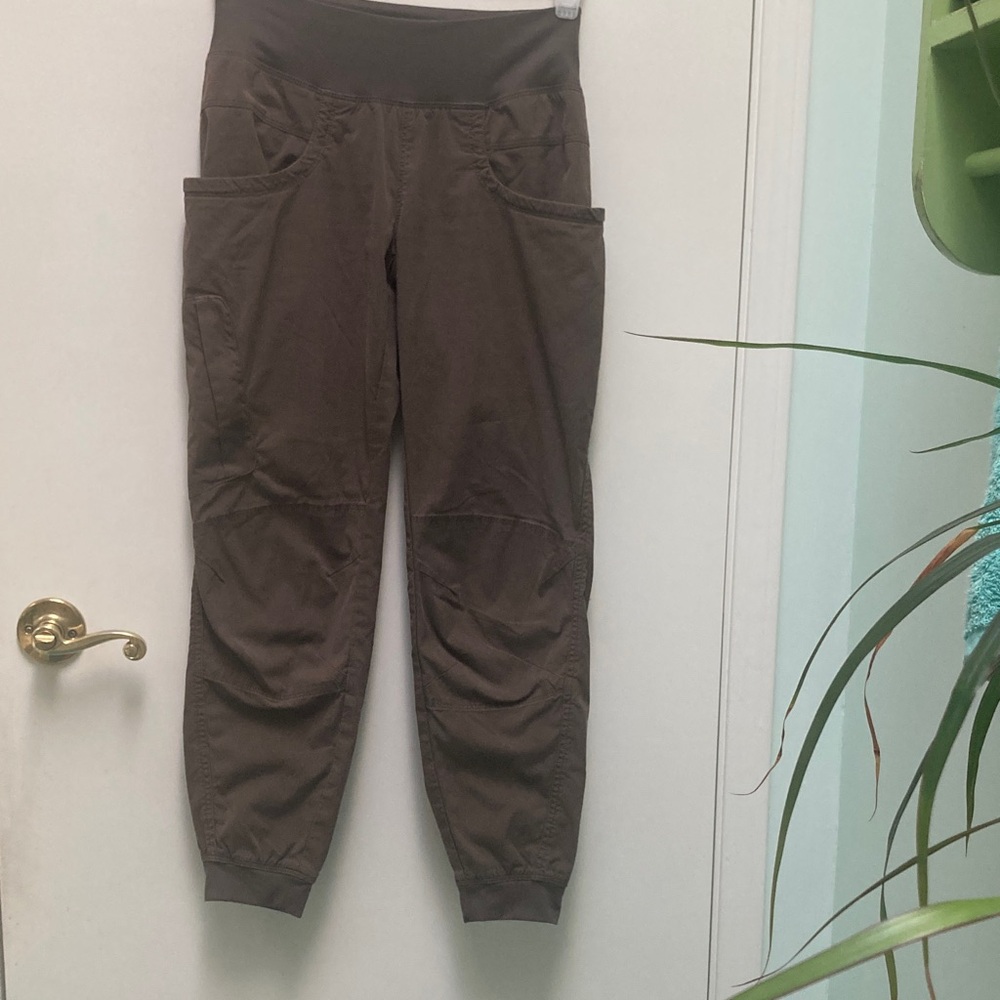 Prana Taupe Jogger Pants